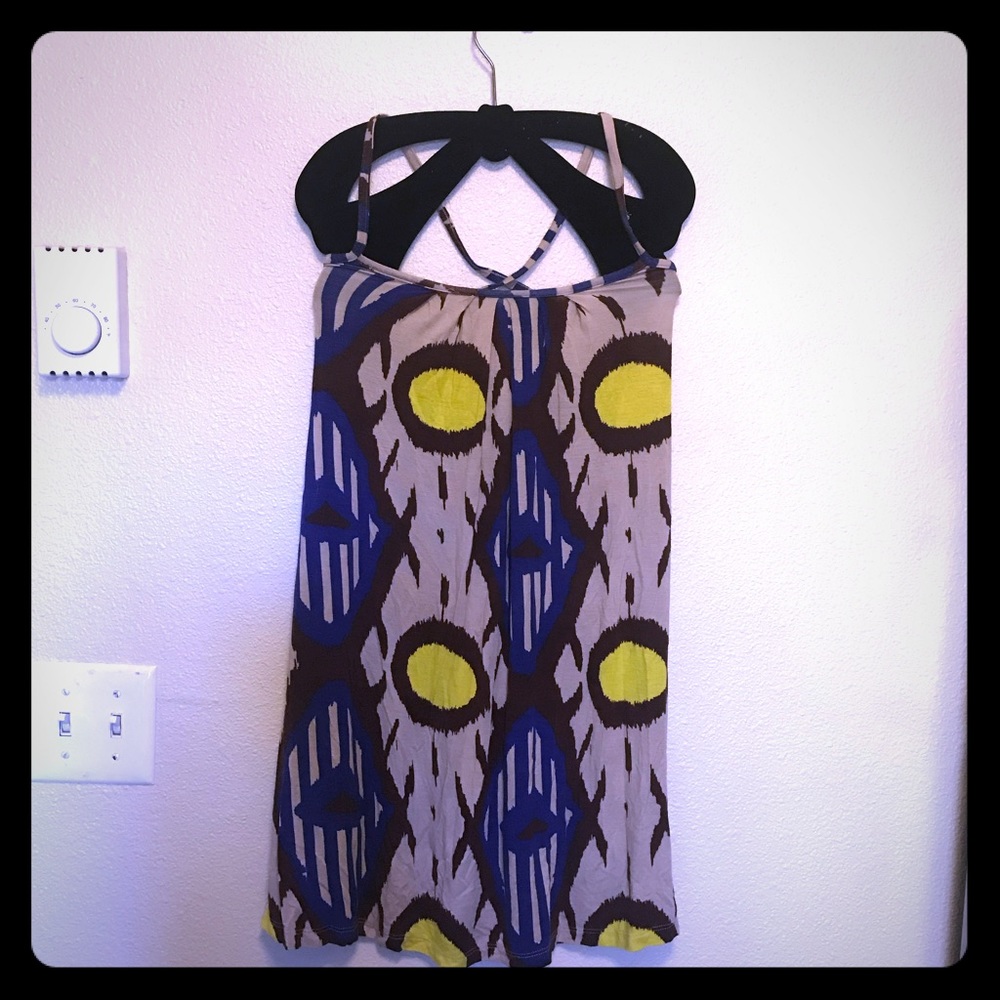 Bold print summer dress